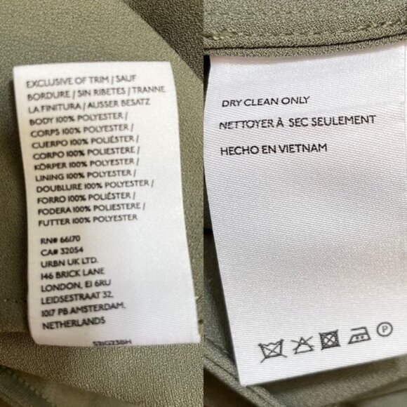 BHLDN Dylan Satin Charmeuse Dress Women Size 2 - Picture 10 of 11